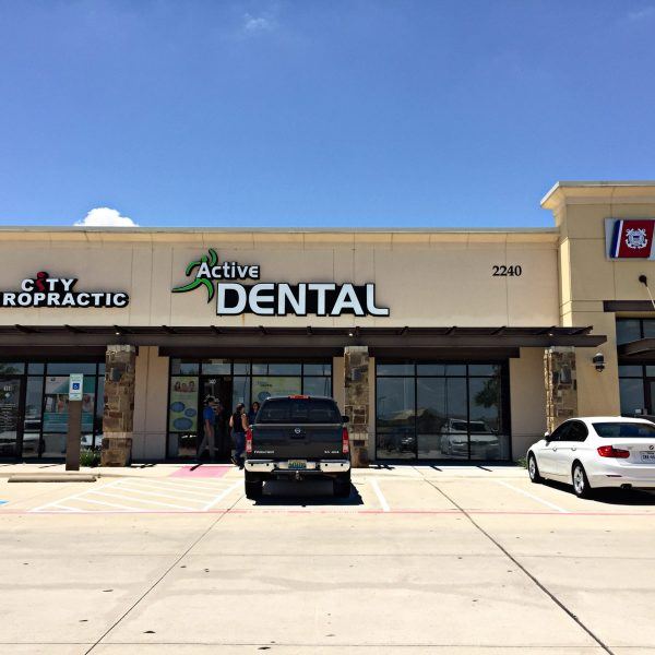 Exterior of Active Dental in Irving
